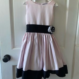 Pink and Black  dress